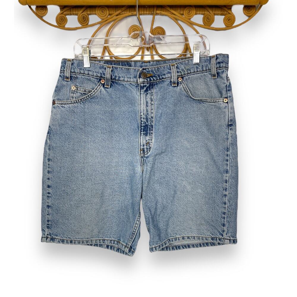 Levi's 550 Orange Tab Vintage Denim Shorts 36